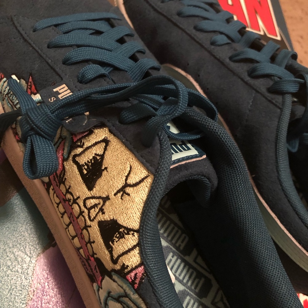 Puma Suede “Classic Skull” US 8.5, 9.5, 10 NEW - Picture 4 of 5